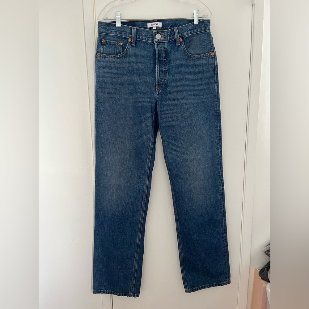 Redone Loose Long Jeans NWT